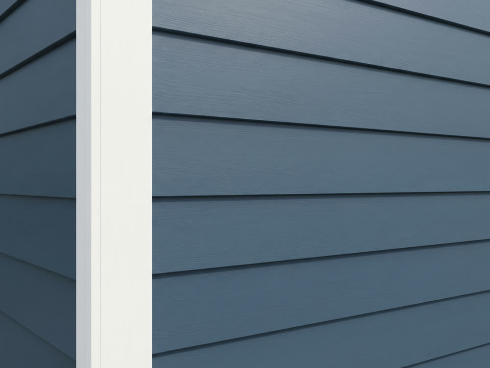 Illustration of fresh paint on house siding.